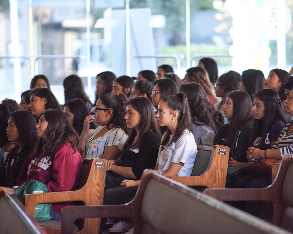 Conference crowd