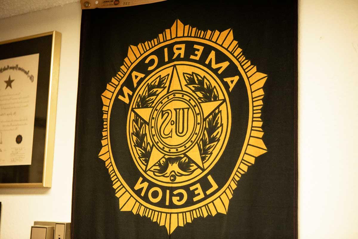 American Legion flag